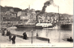14 TROUVILLE - Depart Du Bateau Du Havre, LA TOUQUES - Trouville