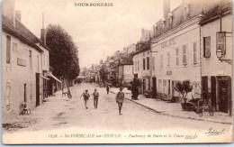 03 SAINT POURCAIN SUR SIOULE - Faubourg De Paris Et Le Cours - Sonstige & Ohne Zuordnung