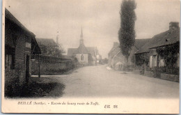 72 BEILLE - Entree Du Bourg Route De Tuffe. - Autres & Non Classés