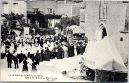 41 VILLEDIEU EN BEAUCE - Sortie De L'eglise Au Pelerinage. - Sonstige & Ohne Zuordnung