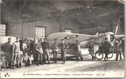 18 AVORD - Centre D'aviation, Interieur D'un Hangar. - Avord