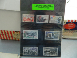 FRANCE +GUERRE 39/45: LOT DE 7 TIMBRES OBLITERES -SOUVENIR PHILATHELIQUE DU MUSEE DU DEBARQUEMENT D'ARROMANCHES - Sonstige & Ohne Zuordnung