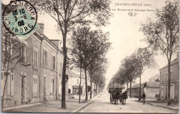 36 CHATEAUROUX - Le Boulevard Georges Sand. - Chateauroux