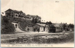 73 AIX LES BAINS - Le Revard, Gare Terminus Et Les Hotels. - Aix Les Bains