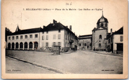 03 BELLENAVES - Place De La Mairie, Les Halles Et L'eglise. - Sonstige & Ohne Zuordnung