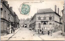 72 ECOMMOY - Rue Gambetta Et La Poste. - Ecommoy