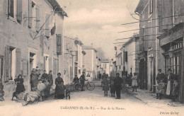 CABANNES (Bouches-du-Rhône) - Rue De La Mairie - Voyagé 1909 (2 Scans) - Autres & Non Classés