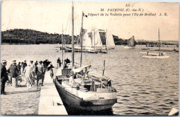 22 PAIMPOL - Depart De La Vedette Pour L'ile De Brehat. - Paimpol