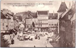 39 LONS LE SAUNIER - Place De La Liberte Et La Rue Lecourbe - Lons Le Saunier