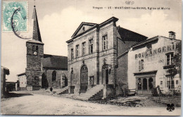 88 MARTIGNY LES BAINS - L'eglise Et La Mairie - Autres & Non Classés