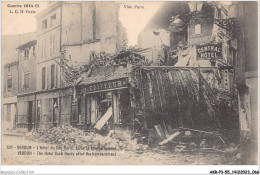 AKRP3-0247-55 - VERDUN - L'hotel Du Coq-hardi Après Le Bombardement - Verdun