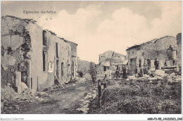 AKRP3-0235-55 - VIGNEULLES-LES-HATTON - Ruines Et Hommes En Uniformes - Vigneulles Les Hattonchatel