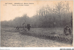 AKRP9-0905-55 - MOGNEVILLE - Maison Blanche - Tombe De Soldats Francais - Bar Le Duc