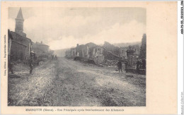 AKRP9-0875-55 - MARBOTTE - Rue Principale Après Bombardement Des Allemands - Autres & Non Classés