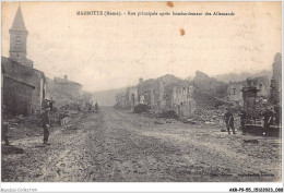 AKRP9-0871-55 - MARBOTTE - Rue Principale Après Bombardement Des Allemands - Autres & Non Classés