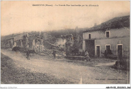 AKRP9-0860-55 - MARBOTTE - La Grande Rue Bombardée Par Les Allemands - Autres & Non Classés