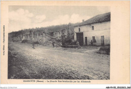 AKRP9-0861-55 - MARBOTTE - La Grande Rue Bombardée Par Les Allemands - Autres & Non Classés