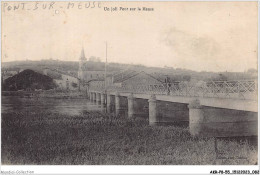 AKRP8-0767-55 - PONT-SUR-MEUSE - Un Jolie Pont Sur La Meuse - Autres & Non Classés