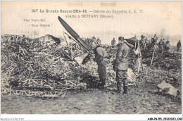 AKRP8-0747-55 - REVIGNY - La Grande Guerre 1914-16 - Débris Du Zreppelin Abattu - Revigny Sur Ornain