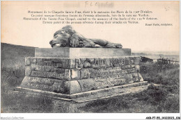 AKRP7-0677-55 - FLEURY - Monument De La Chapelle Sainte-fine élevé A La Mémoire Des Mortes De La 130e Division - Verdun