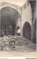 AKRP12-1157-55 - CLERMONT-EN-ARGONNE - Ruines - Vue Intérieur De L'église  - Clermont En Argonne