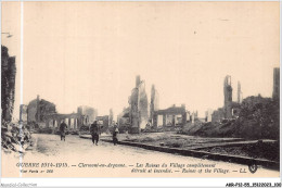 AKRP12-1152-55 - CLERMONT-EN-ARGONNE - Les Ruines Du Village Complètement Détruit Et Incendié - Clermont En Argonne