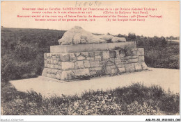 AKRP11-1054-55 - FLEURY - Monument élevé Au Carrefour Sainte-fine Par L'assocation De La 130e Division - Verdun
