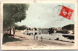 77 MELUN - Le Port (carte Couleurs) - Melun