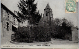 77 CHELLES - L'eglise Et Le Square. - Chelles