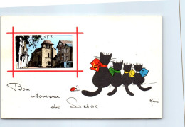 15 SANSAC - Carte Souvenir (chats) - Autres & Non Classés