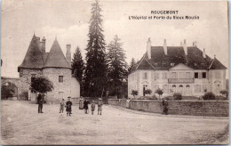 25 ROUGEMONT - L'hopital Et Porte Du Vieux Moulin. - Andere & Zonder Classificatie