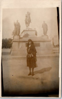 20 AJACCIO - CARTE PHOTO - Statue De Napoleon. - Sonstige & Ohne Zuordnung