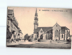 CARENTEC : La Place De L'Eglise - état - Carantec