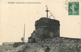 63 - Le Puy De Dome - L'Observatoire Au Sommet Da Pay-de-Dôme - Animée - CPA - Voir Scans Recto-Verso - Sonstige & Ohne Zuordnung