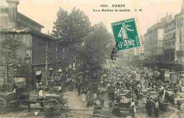 75 - Paris - Les Halles Le Matin - Animée - CPA - Voir Scans Recto-Verso - Autres & Non Classés