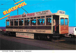 Trains - Tramways - Blackpool - Vintage Tram - Angleterre - England - CPM - Carte Neuve - Voir Scans Recto-Verso - Tramways