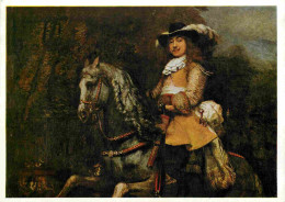 Art - Peinture - Rembrandt Van Rijn - Equestrian Portrait Detail - National Gallery - CPM - Carte Neuve - Voir Scans Rec - Paintings