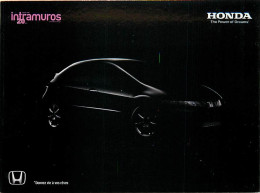 Automobiles - Carte Publicitaire - Honda Civic - Carte Neuve - CPM - Voir Scans Recto-Verso - Passenger Cars