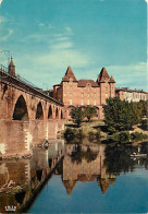 82 - Montauban - Le Vieux Pont Sur Le Tarn Et Le Musée Ingres  Installé Dans L'ancien Palais Episcopal - CPM - Voir Scan - Montauban