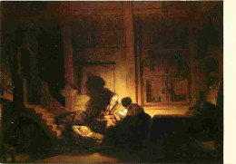 Art - Peinture - Rembrandt Harmensz Van Rijn - La Sainte Famille Au Soir - The Holy Family At Night - Carte Neuve - CPM  - Paintings