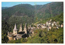 12 - Conques En Rouergue - Le Village Enchâssé Dans Un Cadre Verdoyant à Flanc De Montagne - CPM - Voir Scans Recto-Vers - Sonstige & Ohne Zuordnung