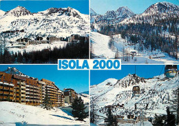 06 - Isola 2000 - Multivues - Hiver - Neige - CPM - Voir Scans Recto-Verso - Autres & Non Classés