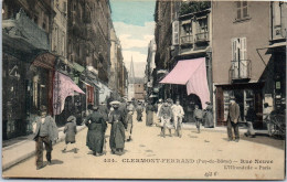 63 CLERMONT FERRAND - Rue Neuve ( Carte Couleurs) - Clermont Ferrand