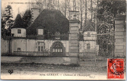 63 GERZAT - CHATEAUde Champigny  - Autres & Non Classés