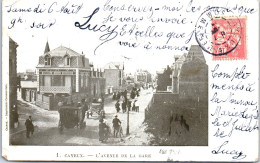 80 CAYEUX - L'avenue De La Gare. - Cayeux Sur Mer
