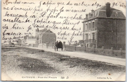 80 CAYEUX - La Rue Du Phare. - Cayeux Sur Mer