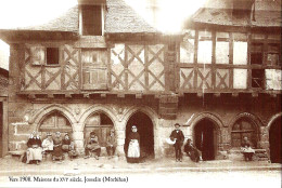 *CPA Repro - 56 - JOSSELIN - Maisons Du XVIème Siècle Vers 1900 - Josselin