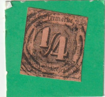 103-Thurn Und Taxis Tour Et Taxis N°1 Yvert - Used