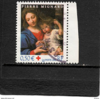 FRANCE 2003 Croix Rouge, La Vierge à La Grappe Par Mignard, Cachet Rond  Yvert 3620 Oblitéré - Oblitérés