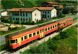 TRENO - Ferrovia Brescia Edolo - Stazione Di PIANCOGNO, Brescia - Ediz. M.C.S. - T021 - Trains